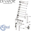 Ideal Standard Ceramix Alto Bidet Mixer UK Tap Spare Parts